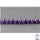 Perles en améthyste - Rondes/6 mm - Améthyste dark - Grade AA