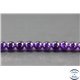 Perles en améthyste - Rondes/6 mm - Améthyste dark - Grade AA