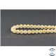 Perles en quartz rutile doré - Rondes/6mm - Grade AA