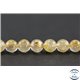 Perles en quartz rutile doré - Rondes/6mm - Grade AA