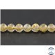 Perles en quartz rutile doré - Rondes/6mm - Grade AA