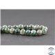 Perles en agate mousse - Rondes/8mm - Grade A+