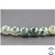 Perles en agate mousse - Rondes/8 mm - Grade AAA