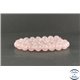 Perles en quartz rose de Madagascar - Rondes/10 mm - Grade AA