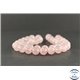 Perles en quartz rose de Madagascar - Rondes/10 mm - Grade AA