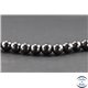 Perles en hématite synthétique - Rondes/10 mm - Grade AA