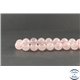 Perles en quartz rose de Madagascar - Rondes/12 mm - Grade AA