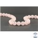 Perles en quartz rose de Madagascar - Rondes/12 mm - Grade AA