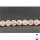 Perles en quartz rose de Madagascar - Rondes/12 mm - Grade AA