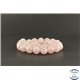 Perles en quartz rose de Madagascar - Rondes/12 mm - Grade AB