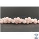 Perles en quartz rose de Madagascar - Rondes/12 mm - Grade AB