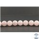 Perles en quartz rose de Madagascar - Rondes/12 mm - Grade AB