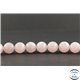 Perles en quartz rose de Madagascar - Rondes/12 mm - Grade AB