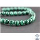 Perles en malachite - Rondes/10 mm - Grade AB