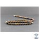 Perles en oeil de fer - Rondes/6 mm - Grade A