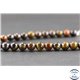 Perles en oeil de fer - Rondes/6 mm - Grade A