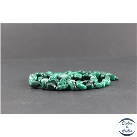 Perles en malachite - Nuggets/9-13 mm