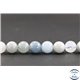 Perles en aigue-marine - Rondes/10 mm - Grade AB