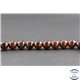 Perles en oeil de fer - Rondes/8 mm - Grade A