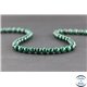 Perles en malachite - Rondes/6 mm - Grade AB