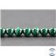 Perles en malachite - Rondes/6 mm - Grade AB