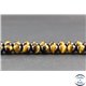 Perles en oeil de tigre - Rondes/8 mm - Grade AAA