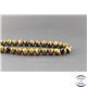 Perles en oeil de tigre - Rondes/8 mm - Grade AAA