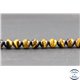 Perles en oeil de tigre - Rondes/8 mm - Grade AAA