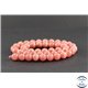 Perles en rhodochrosite d'Argentine - Rondes/8 mm - Grade AA