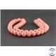 Perles en rhodochrosite d'Argentine - Rondes/8 mm - Grade AA