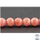 Perles en rhodochrosite d'Argentine - Rondes/8 mm - Grade AA