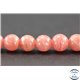 Perles en rhodochrosite d'Argentine - Rondes/8 mm - Grade AA