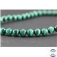 Perles en malachite - Rondes/8 mm - Grade AB