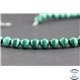 Perles en malachite - Rondes/8 mm - Grade AB