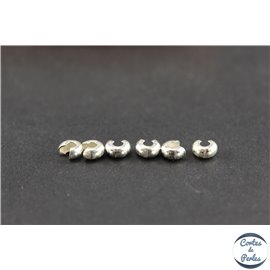 Caches noeud en argent 925 - 4,5 mm