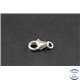 Fermoirs pinces de homard en argent 925 - 8 mm