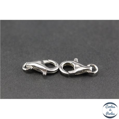 Fermoirs pinces de homard en argent 925 - 13 mm