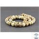 Perles en jaspe dendritique - Rondes/8 mm