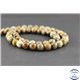 Perles en jaspe dendritique - Rondes/8 mm