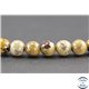 Perles en jaspe dendritique - Rondes/8 mm