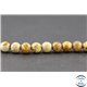 Perles en jaspe paysage - Rondes/6 mm