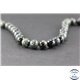 Perles en jaspe kambaba de Madagascar - Rondes/8 mm