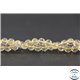 Perles en quartz rutile doré - Rondes/6 mm - Grade AB