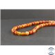 Perles en agate red - Rondes/6mm