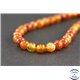 Perles en agate red - Rondes/6mm