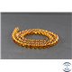 Perles en ambre cognac clair de la Baltique - Rondes/6mm - Grade A