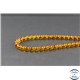 Perles en ambre de la Baltique - Rondes/6 mm - Miel - Grade A