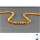 Perles en ambre cognac clair de la Baltique - Rondes/6mm - Grade A