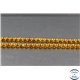 Perles en ambre cognac clair de la Baltique - Rondes/6mm - Grade A
