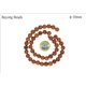 Perles en Bois - Ronde/10 mm - Marron